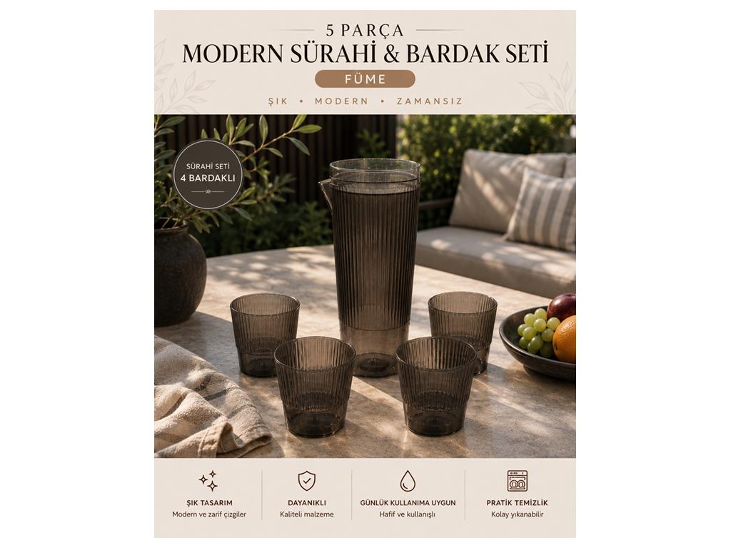 Sürahi Bardak Seti